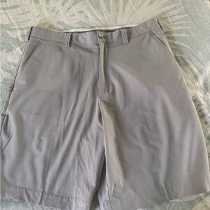 Cutter & Buck Gray Flat Front Shorts for Versatile Wear
